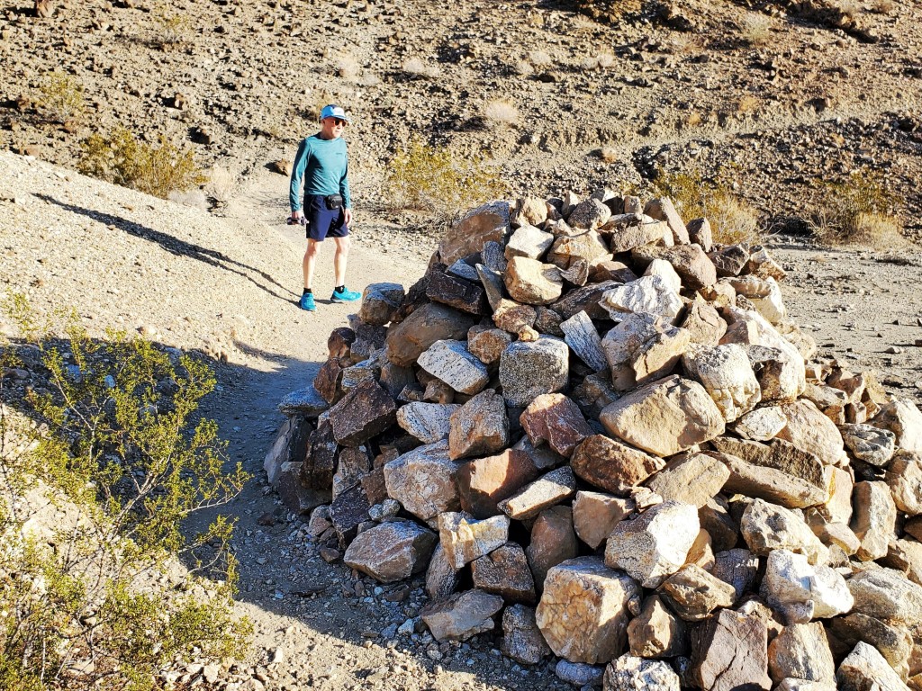 Do not venture off the desert trails as it's easy to get lost when hiking in the desert
